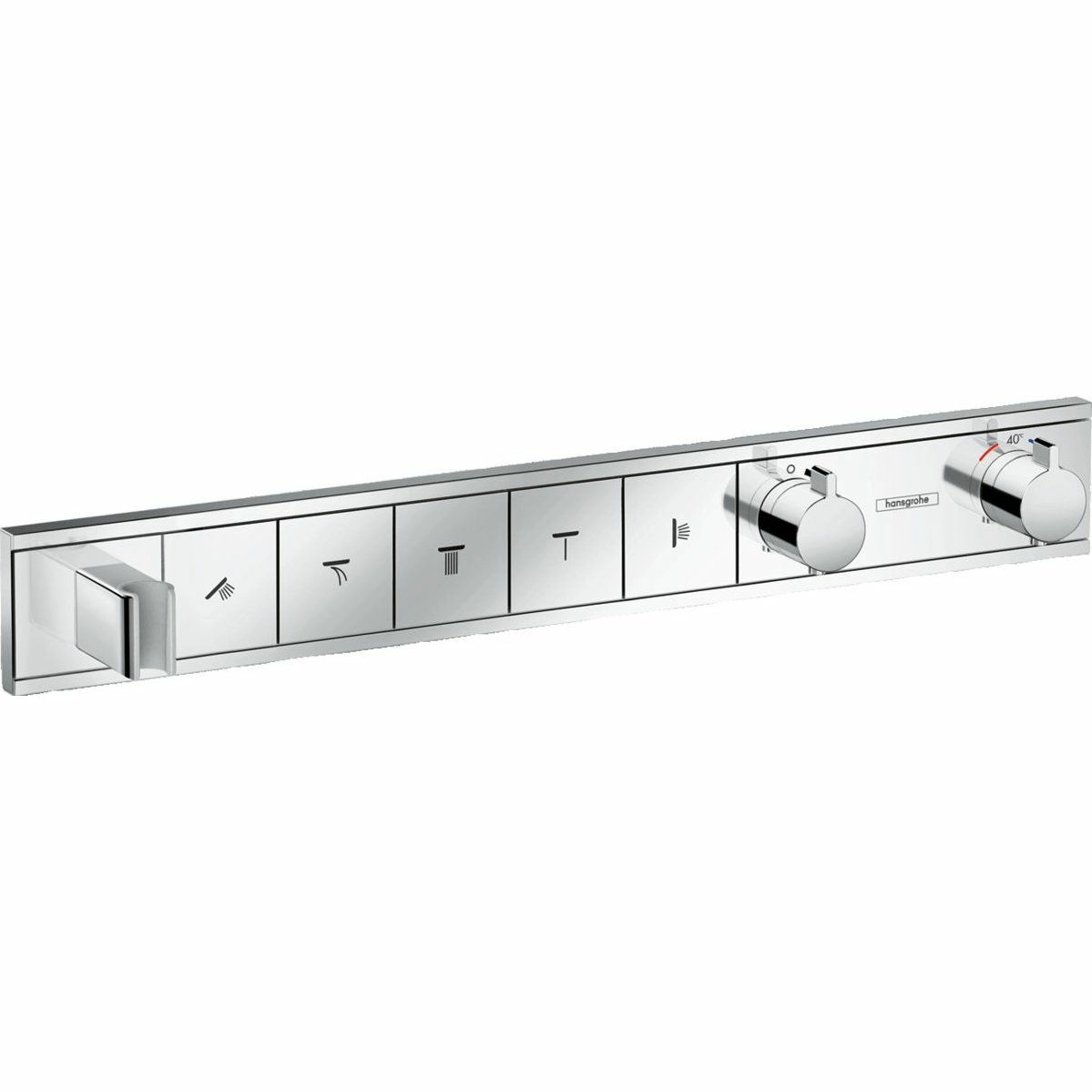 Термостат скрытого монтажа для 5 потребителей Hansgrohe Rainselect, 15358000