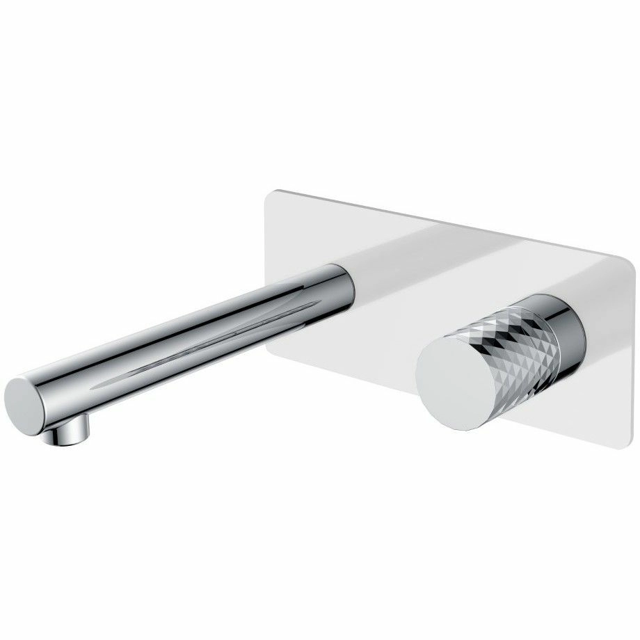 Смеситель встраиваемый Boheme Stick Diamond White/Chrome, 125-WCR