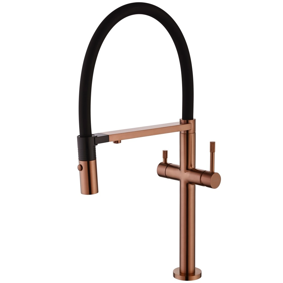 Смеситель для кухни Boheme Uno Copper Brushed, 115-CB