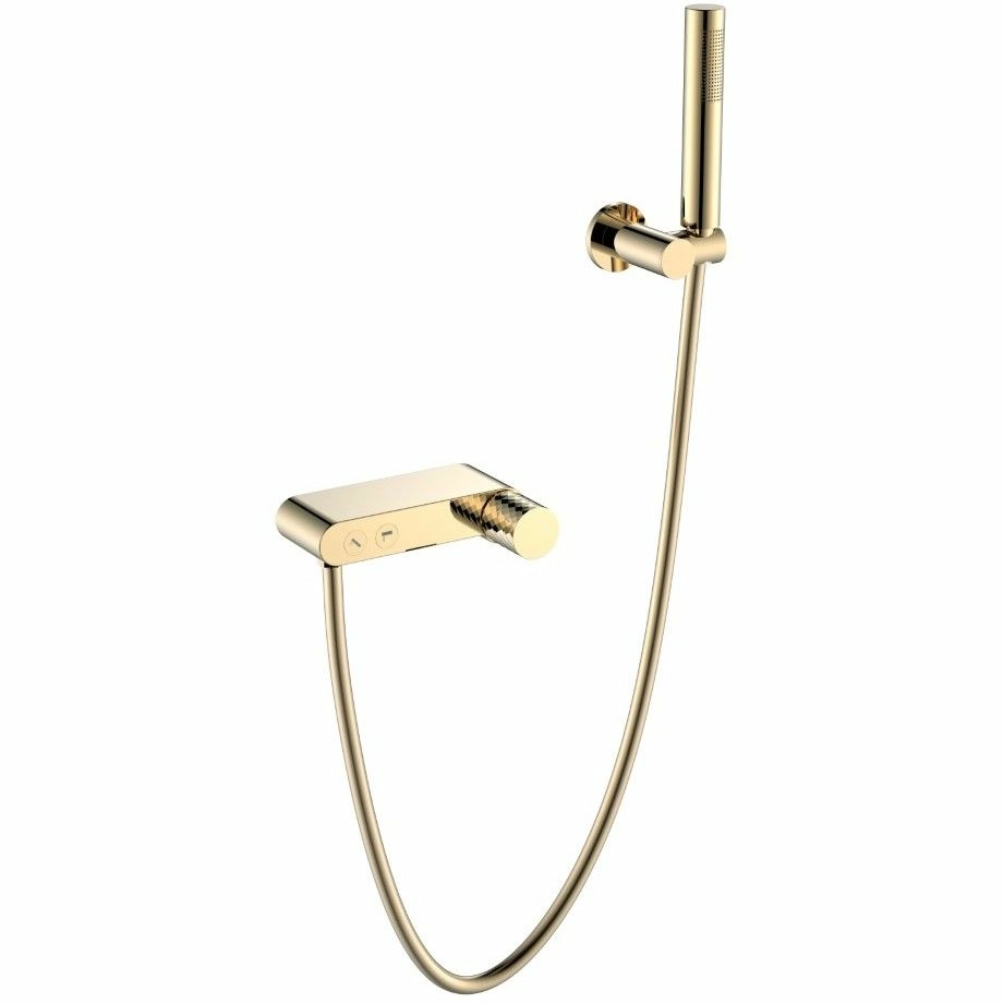 Смеситель для ванны Boheme Stick Diamond Gold, 123-GG