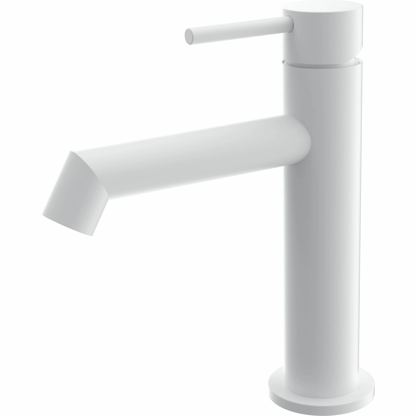 Смеситель для раковины Wonzon & Woghand белый матовый, WW-H1063-MW