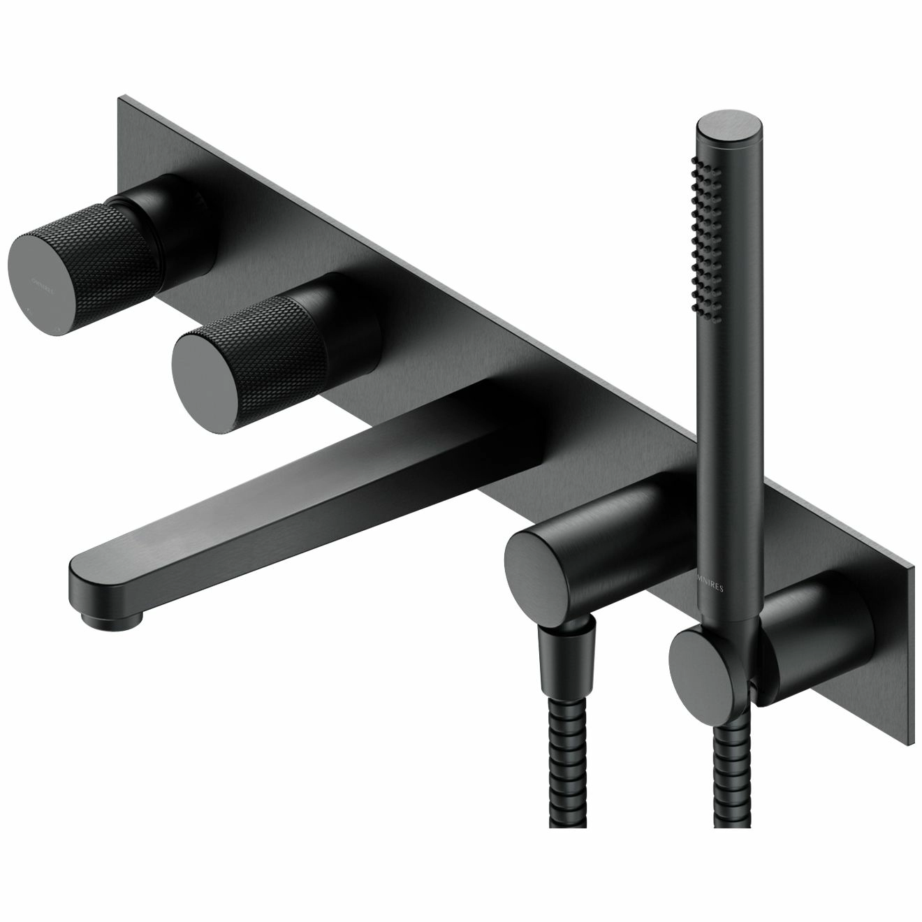 Смеситель для ванны скрытого монтажа Omnires Contour, CT8037/1AT