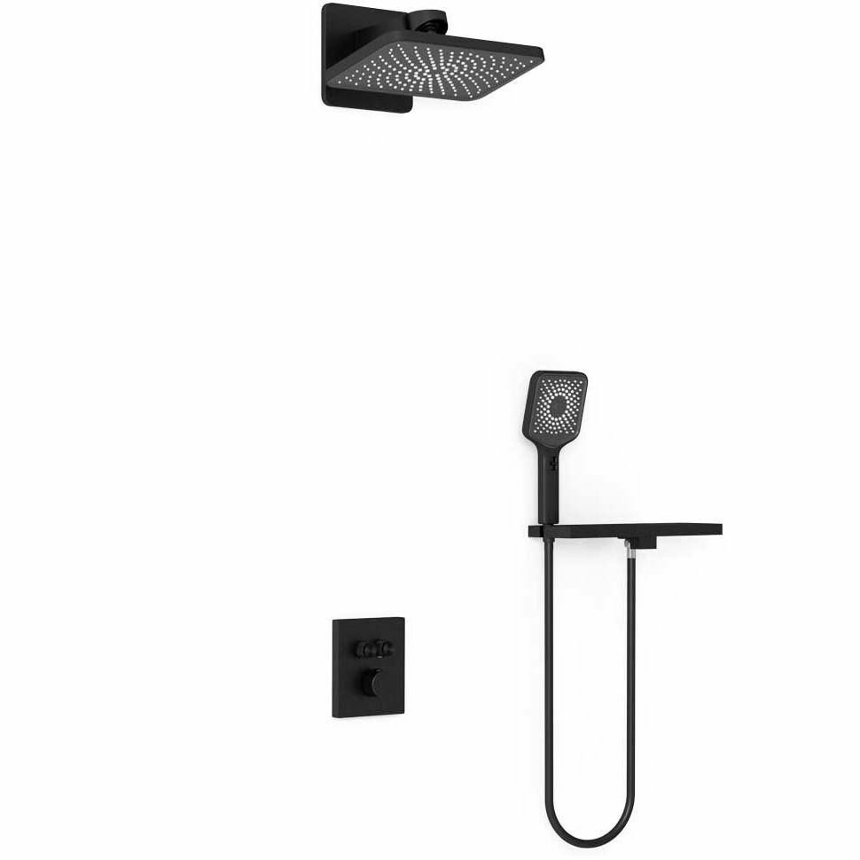 Душевая система Vincea Inspire, VSFW-3I21MT4RMB
