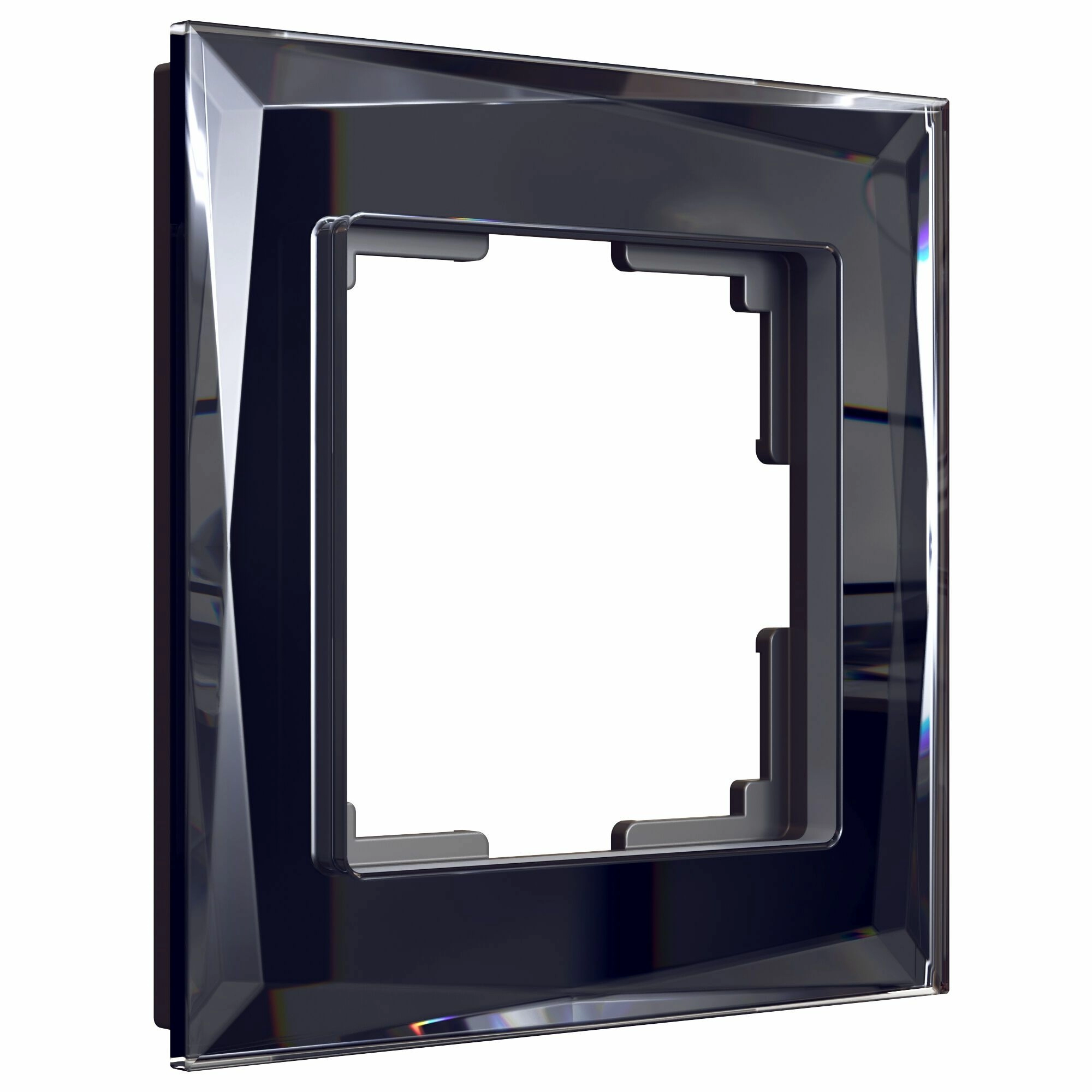 Рамка на 1 пост Werkel Diamant W0011208 (черный)