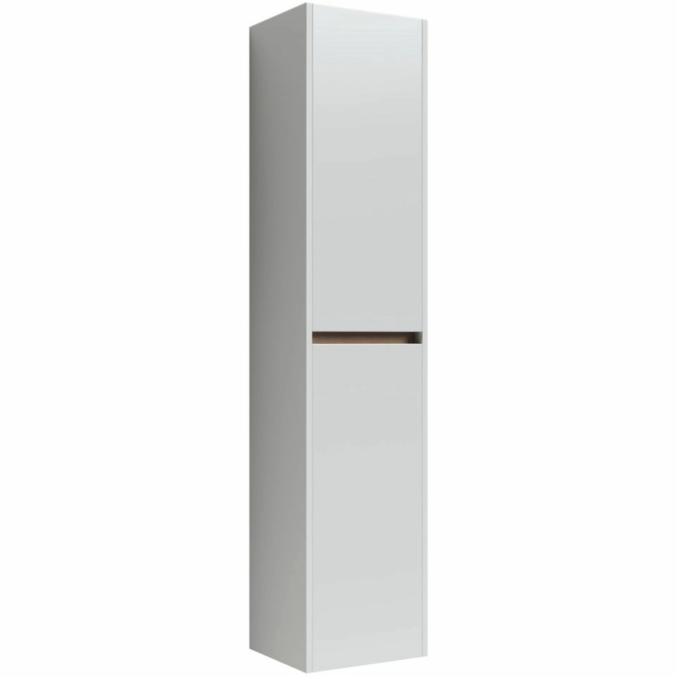 Шкаф-пенал Sancos Smart подвесной белый, PSM35W