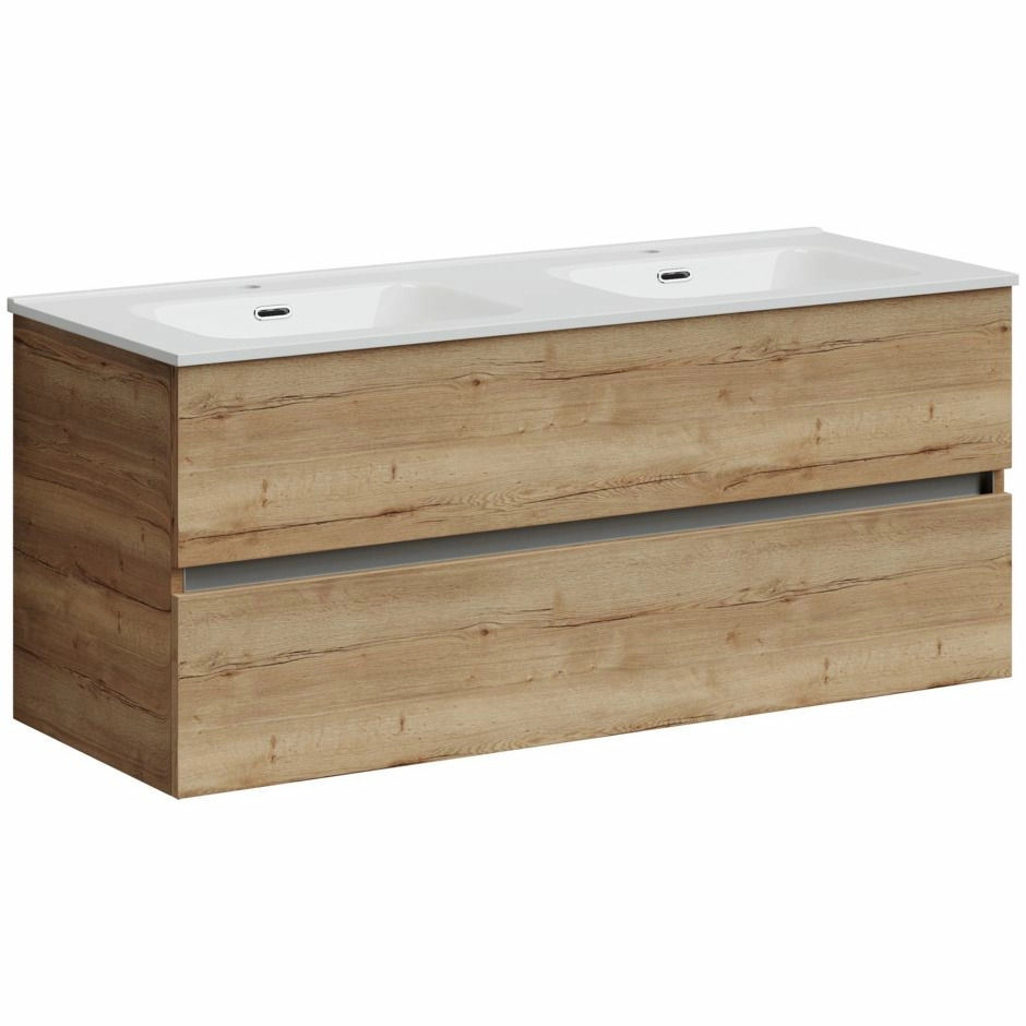 Тумба подвесная Sancos Urban Дуб Галифакс 120, UR120-2EG