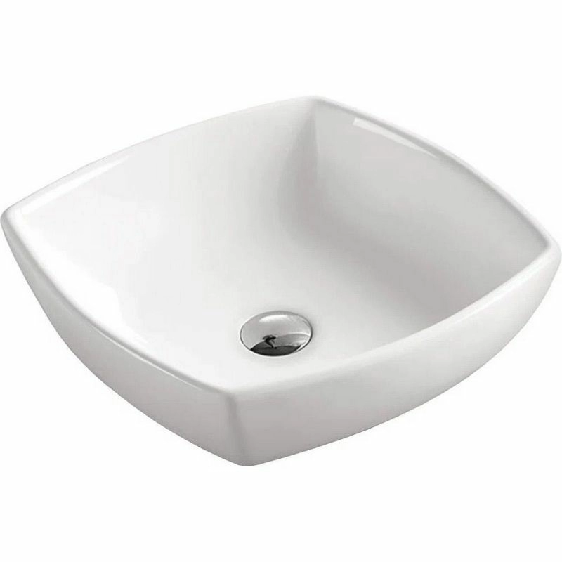 Раковина керамическая Santiline 42x42, SL-1044