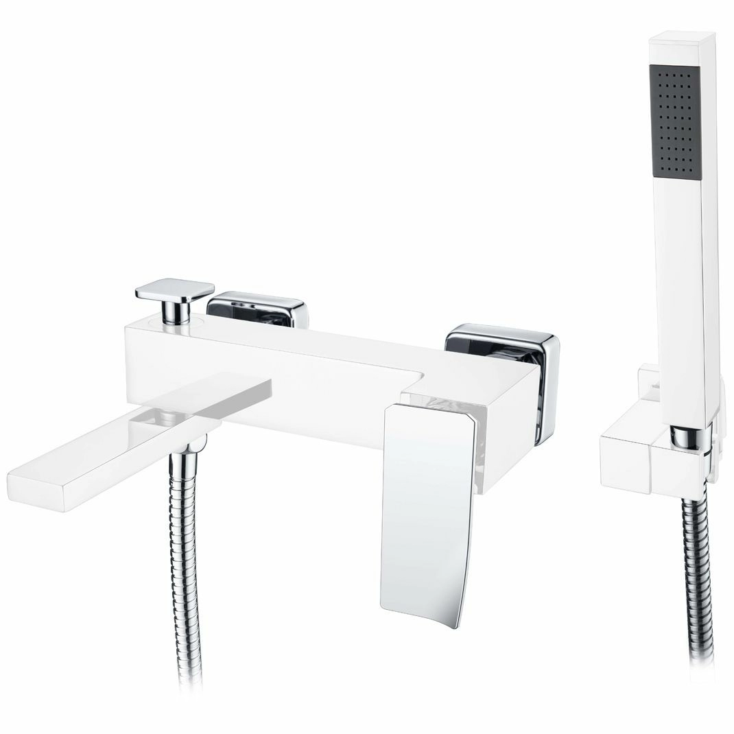 Смеситель для ванны встроенный Boheme Q2 Chrome, 143-CRCR.2