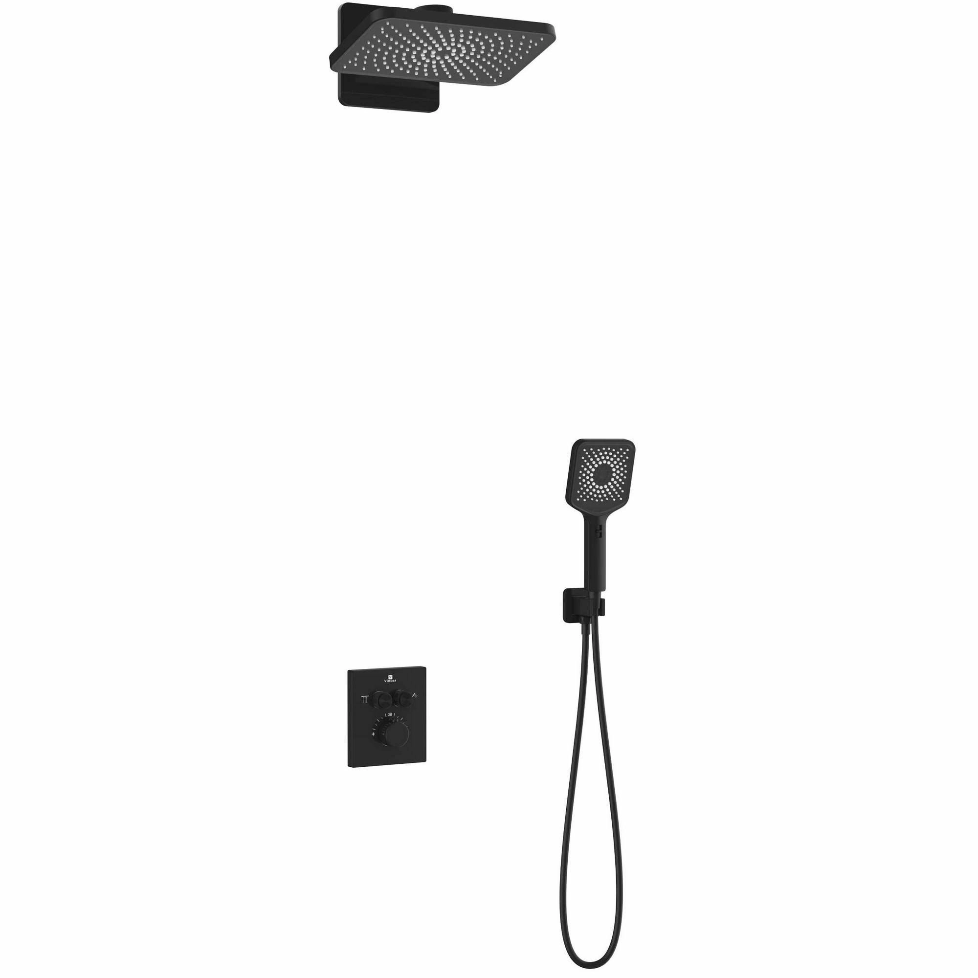 Душевая система Vincea Inspire, VSFW-3I21MT4MB