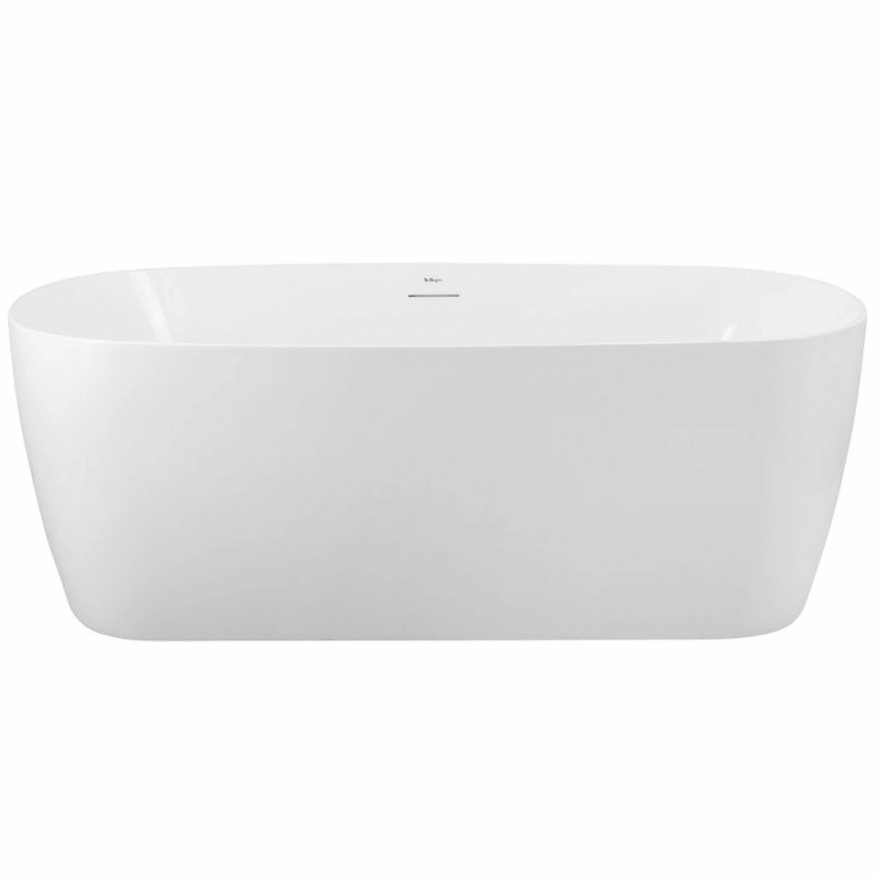 Отдельностоящая овальная акриловая ванна Belbagno 170x80, BB415-1700-800