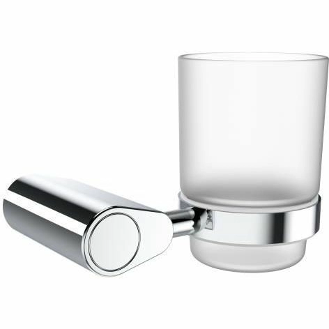 Стакан стеклянный подвесной Art&Max Verona Push, AM-M-032-CR