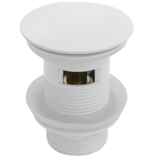 Донный клапан для раковины с переливом Ceramalux, RD001GW