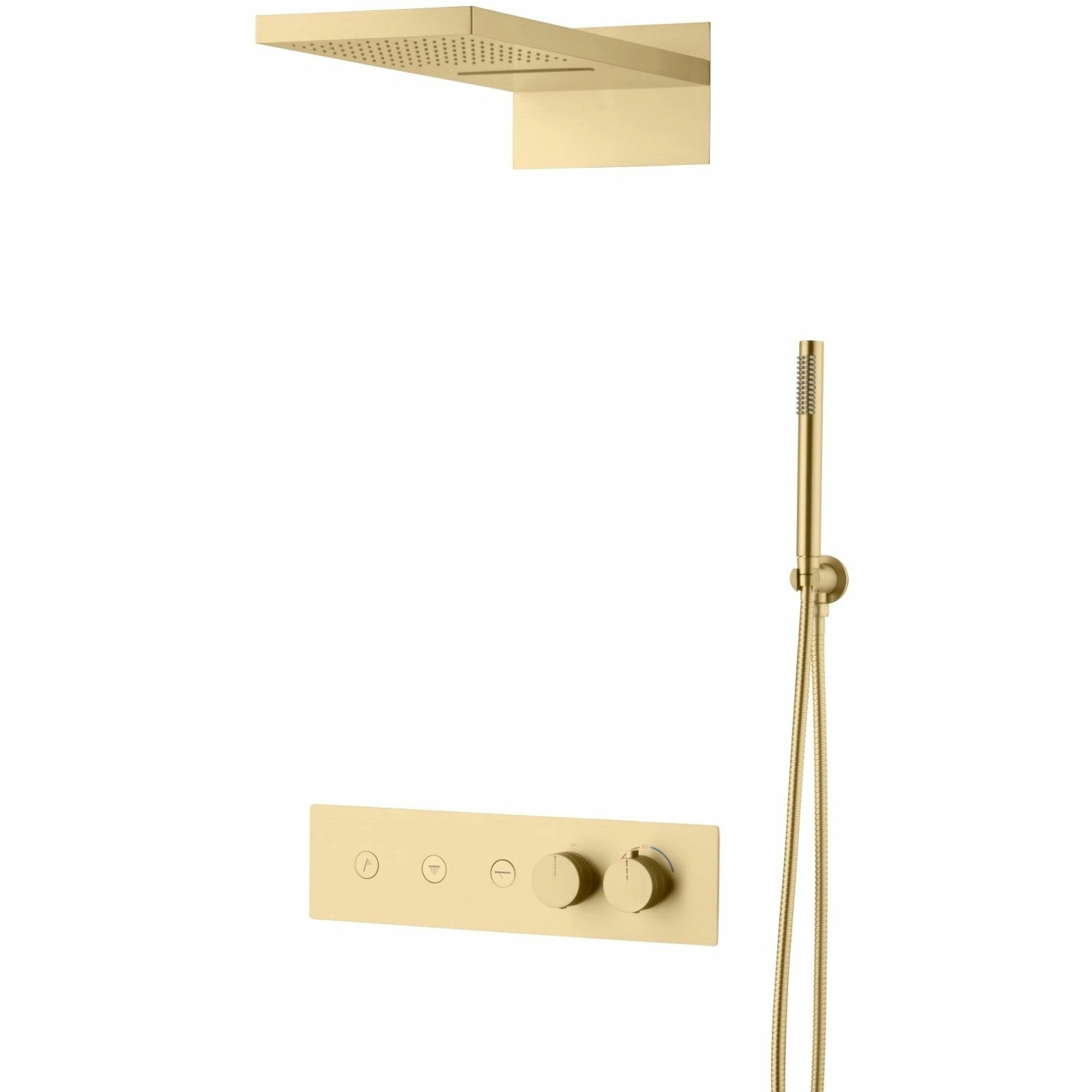 Встроенная душевая система Boheme Fusion Matt Gold, 131-MG