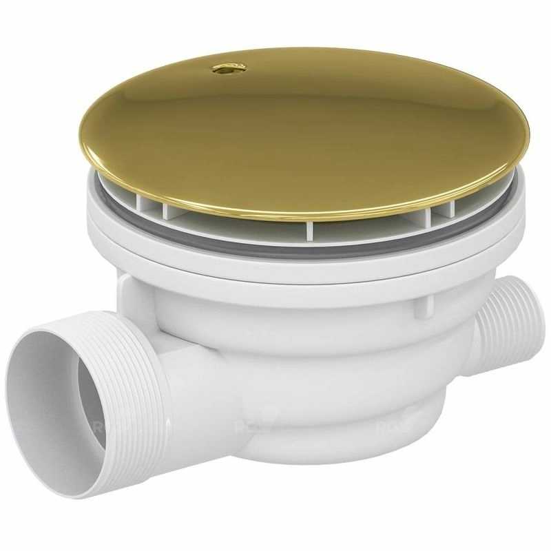 Сифон для душевых поддонов RGW Velplex QYD-01 золото, 18241101-06