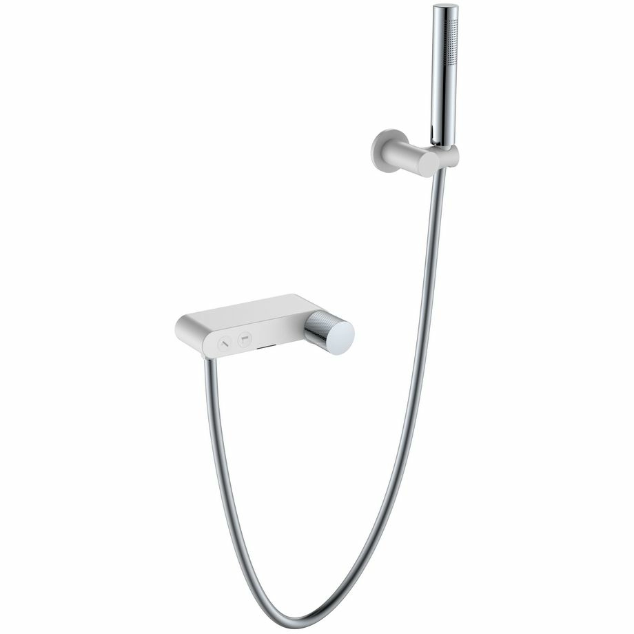 Смеситель для ванны Boheme Stick Touch White/Chrome, 123-WCR.2