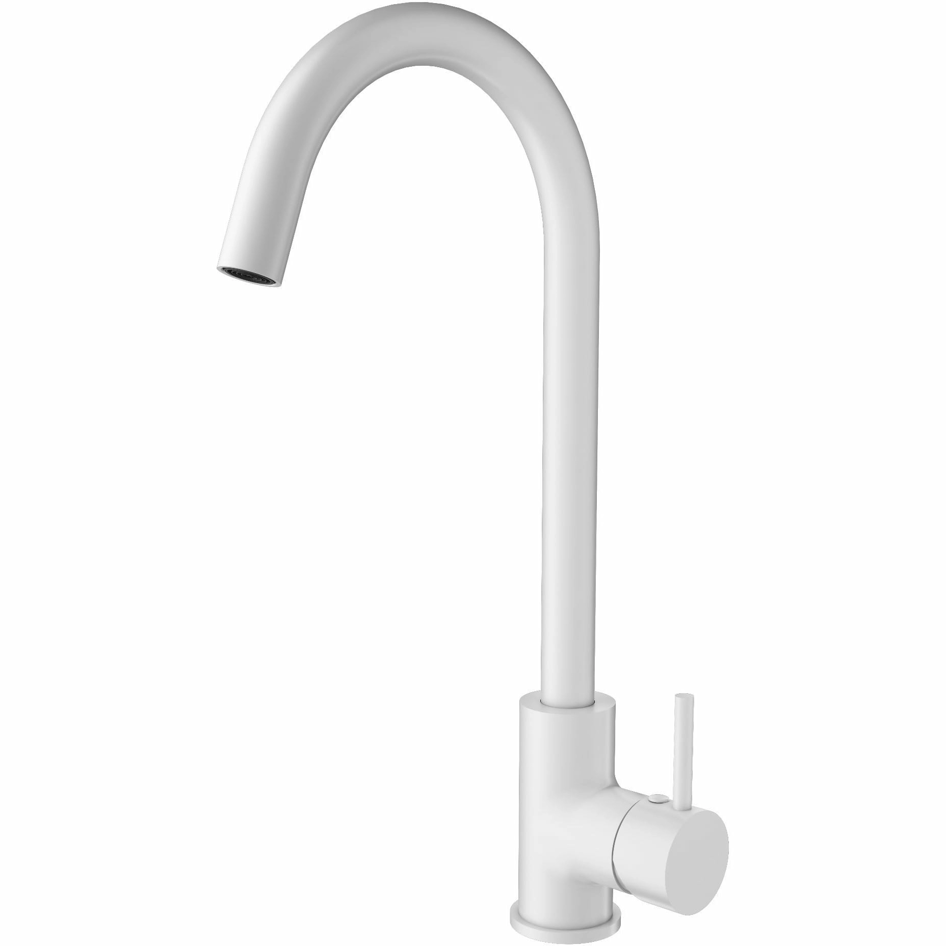 Смеситель для кухни Wonzon & Woghand белый матовый, WW-A21102-MW
