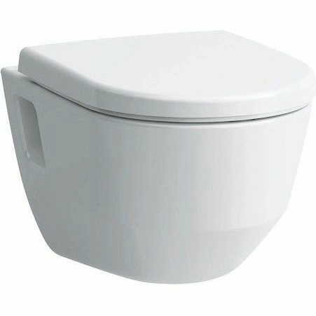 Подвесной унитаз Laufen Pro Rimless LCC, открытые крепления, 8.2096.4.400.000.1