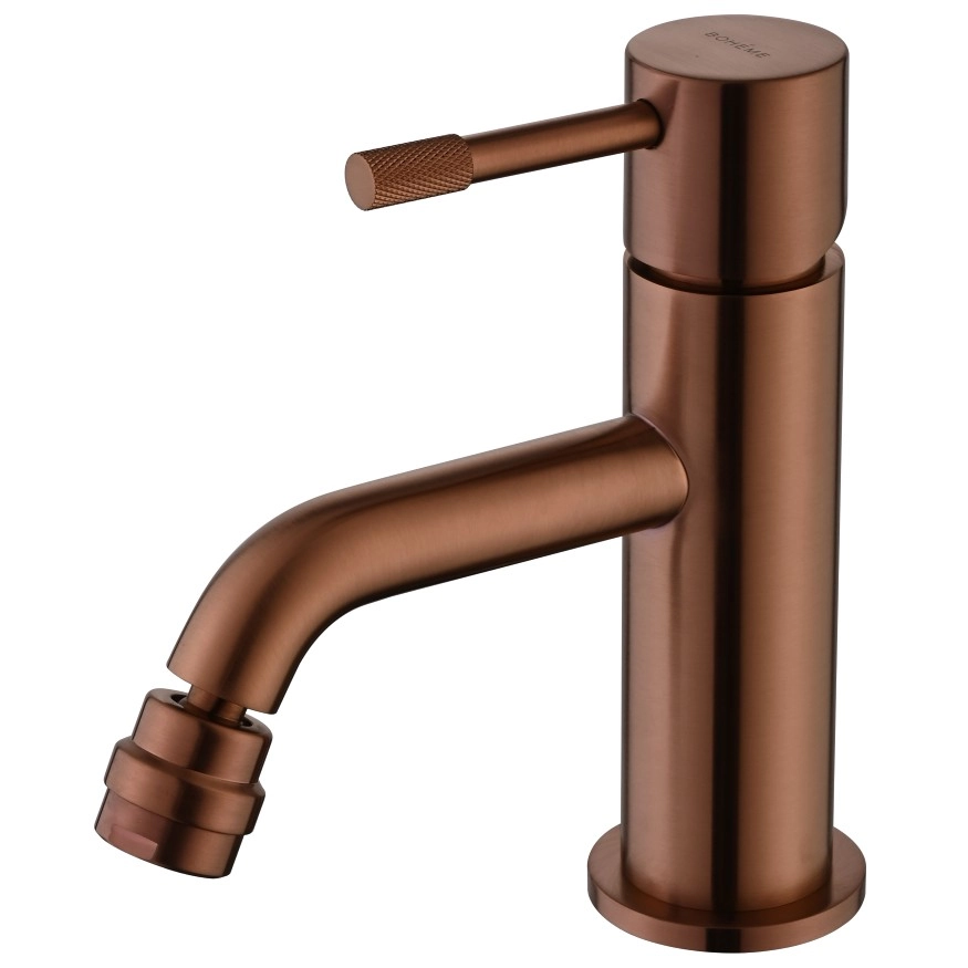 Смеситель для биде Boheme Uno Bronze Brushed, 466-BRB
