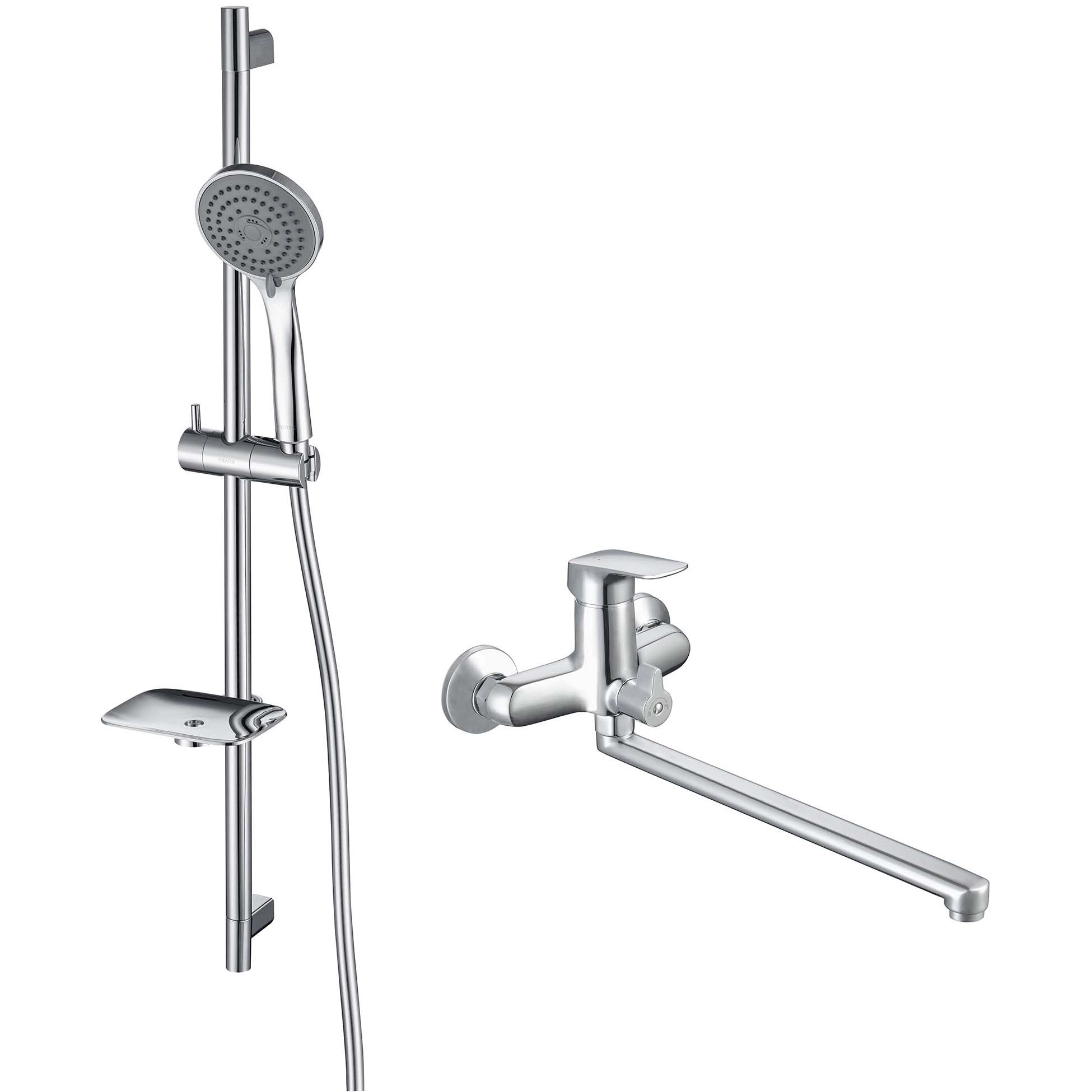 Комплект для ванны Aquatek Вега 2 в 1, AQ1033CR