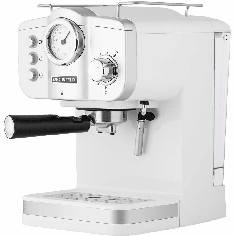 Кофемашина рожкового типа Maunfeld MF-735WH PRO