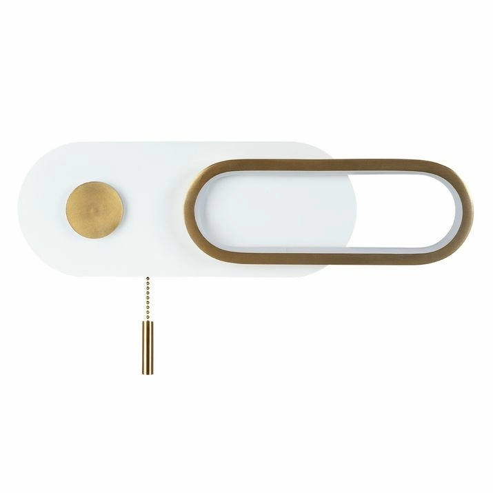 Настенный светильник Arte Lamp Lucas, A2602AP-10WH