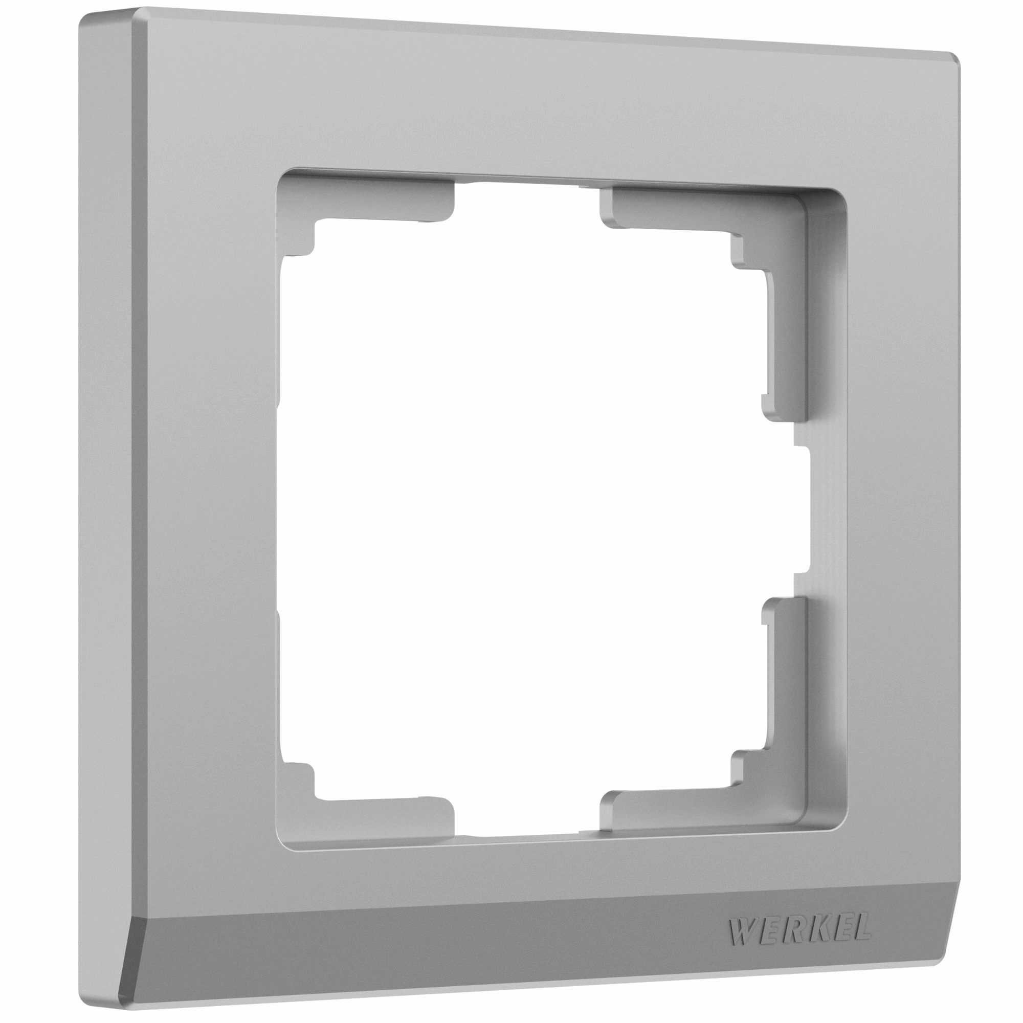 Рамка на 1 пост Werkel Stark W0011806 (серебряный)