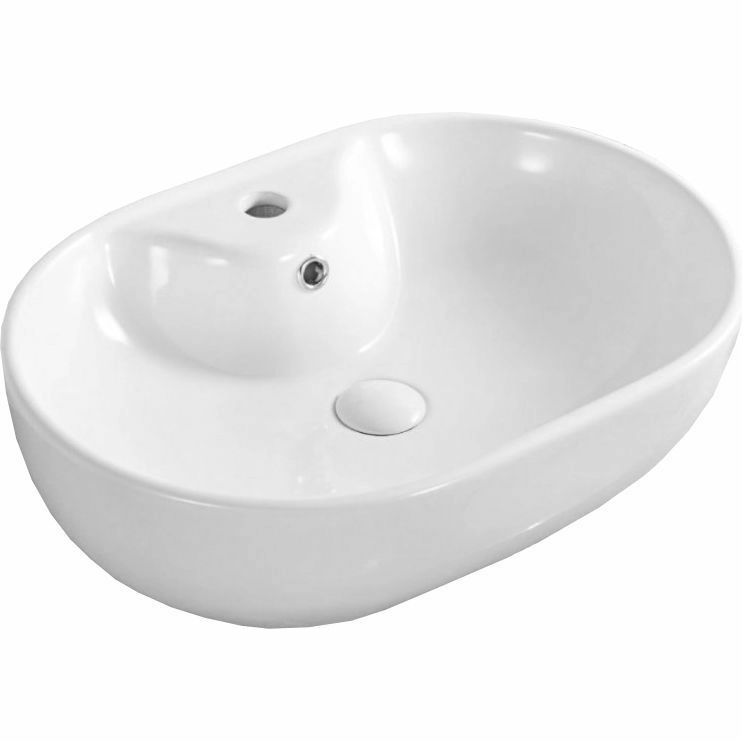 Раковина керамическая накладная Belbagno 60x42.5, BB1151