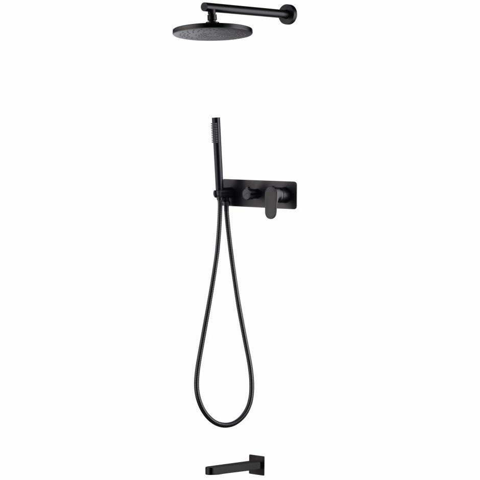 Душевая система Boheme Spectre Black, 454-2-B