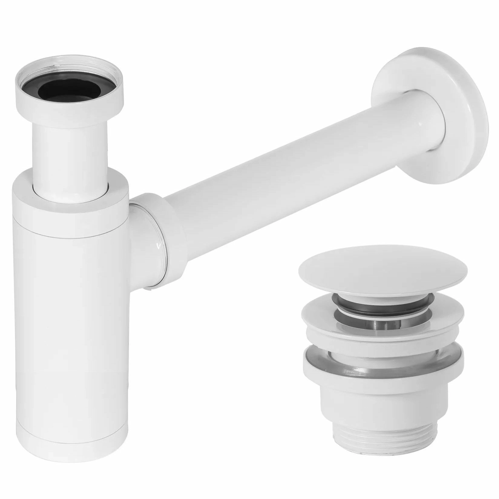Сифон с донным клапаном Rea White, REA-A6952