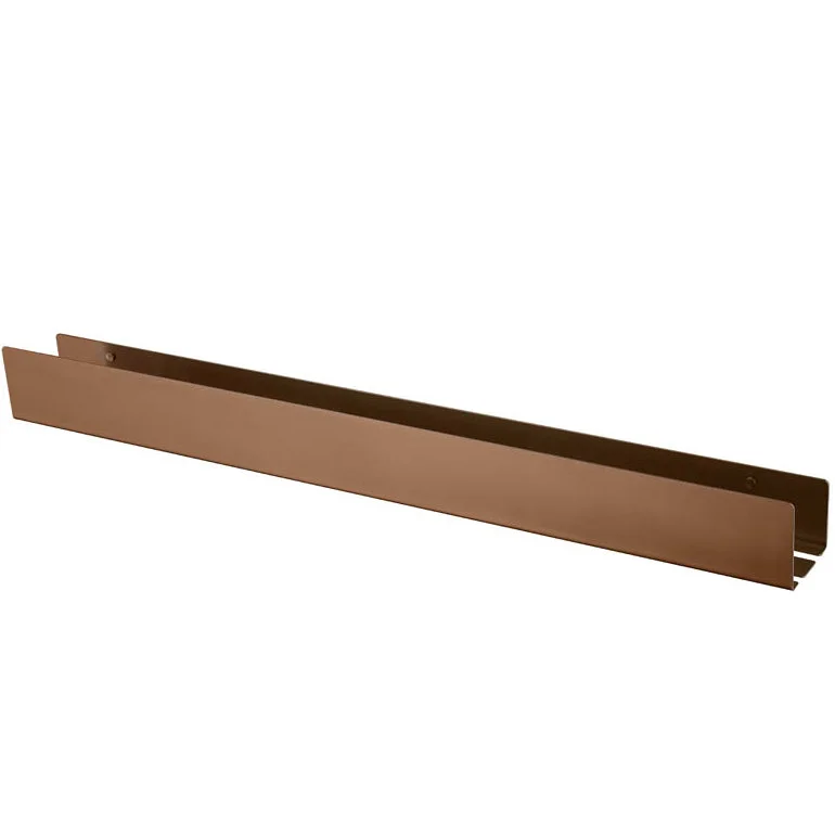 Полка подвесная 90 см быстросъемная Boheme Q Bronze Brushed, 10967-90-BRB