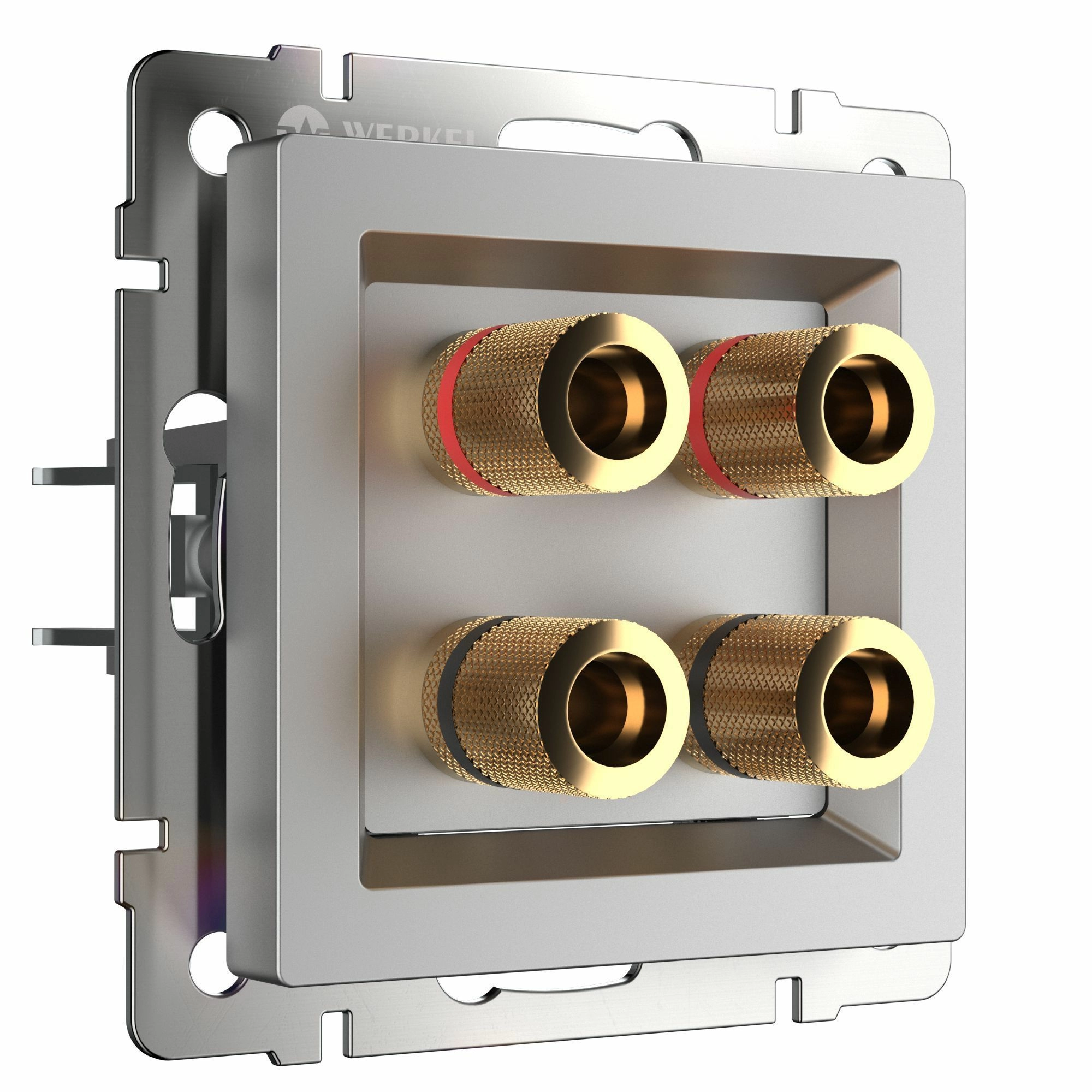 Акустическая розетка Werkel W1185006 (серебряный)