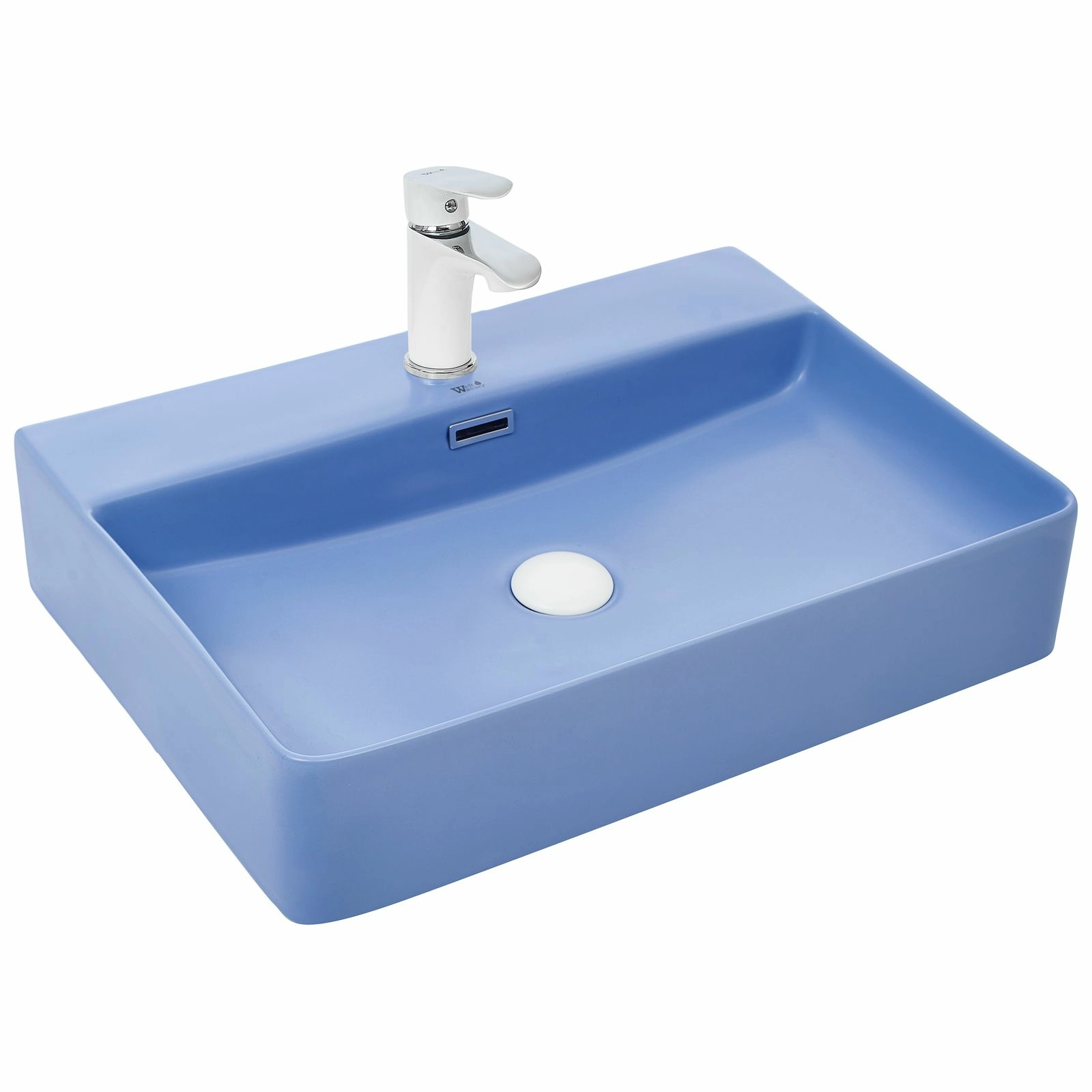 Раковина накладная WeltWasser 60x42, WW ELBACH 2173 MBL