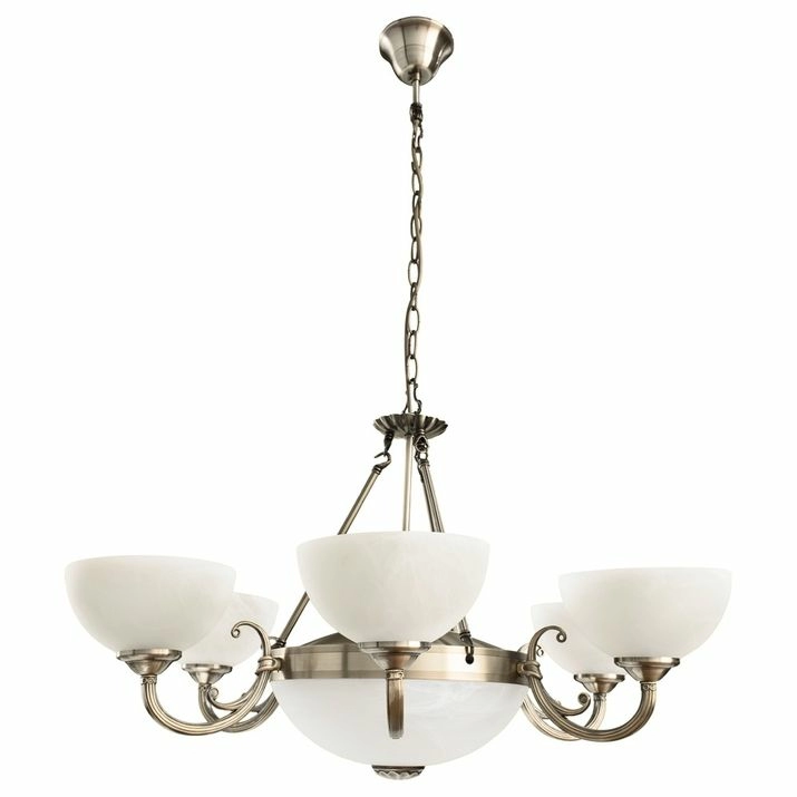 Подвесная люстра Arte Lamp Windsor, A3777LM-6-2AB