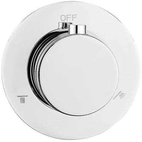 Дивертор встраиваемый 2 режима Boheme Uno Chrome, 624/2-CR