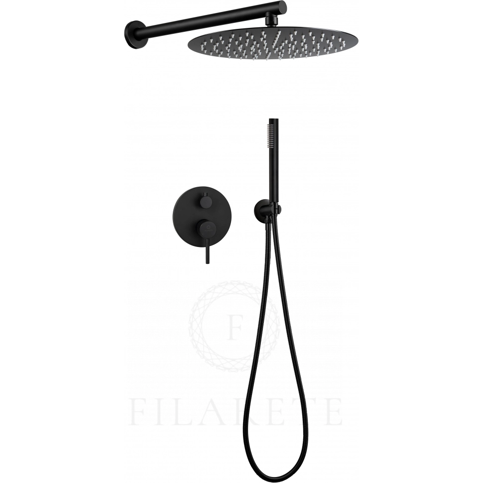 Душевая система скрытого монтажа Filarete Roun FL1023BL