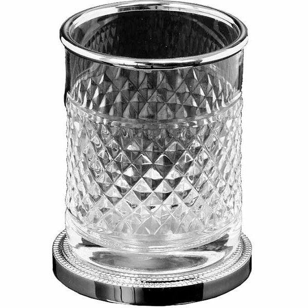 Стакан Boheme Murano Crystal Chrome, 10217