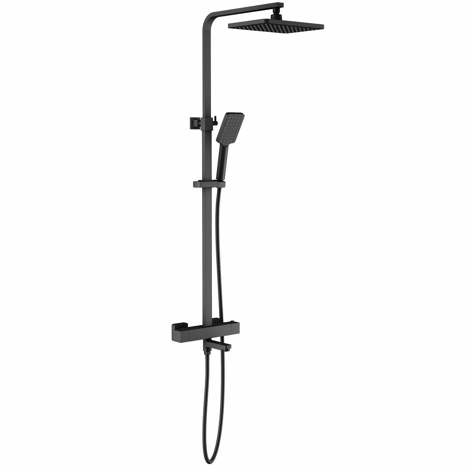 Душевая система Timo Tetra-Thermo Black, SX-0169/03