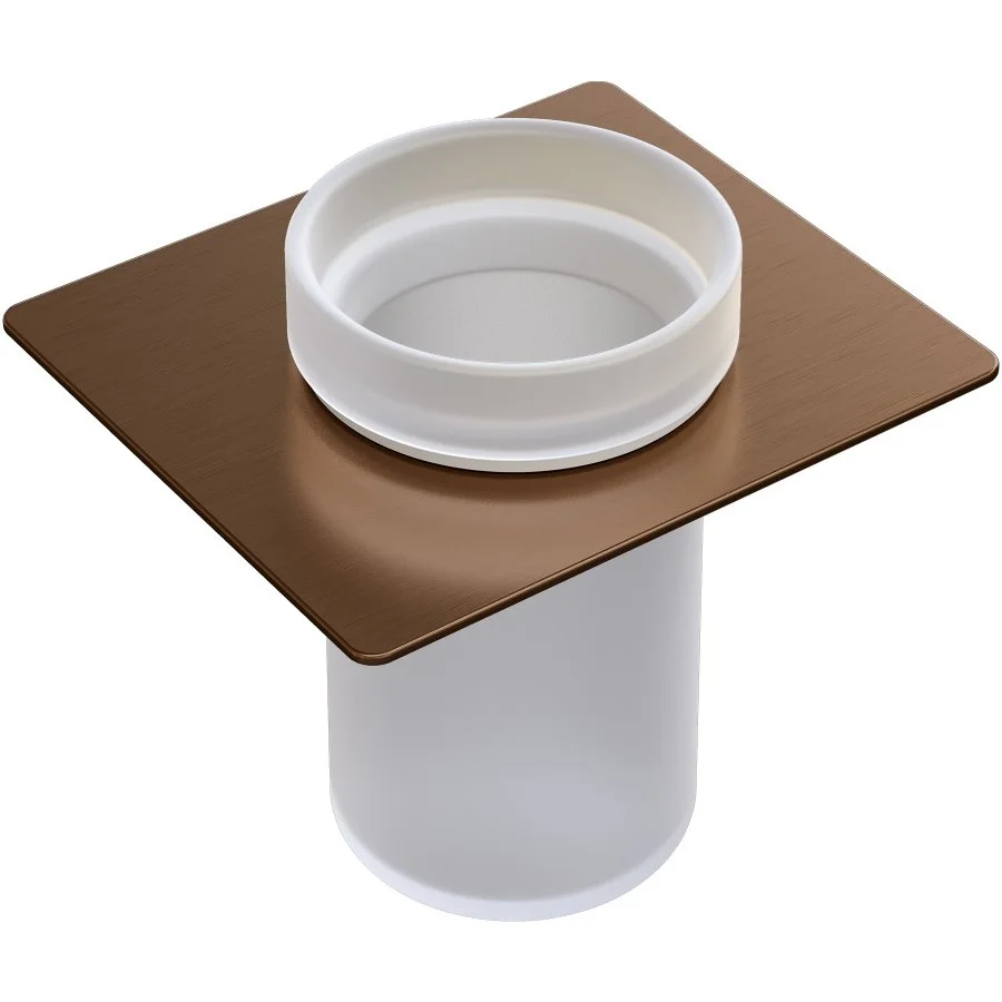 Стакан для полки Boheme Uno Bronze Brushed, 10966-BRB-TUM