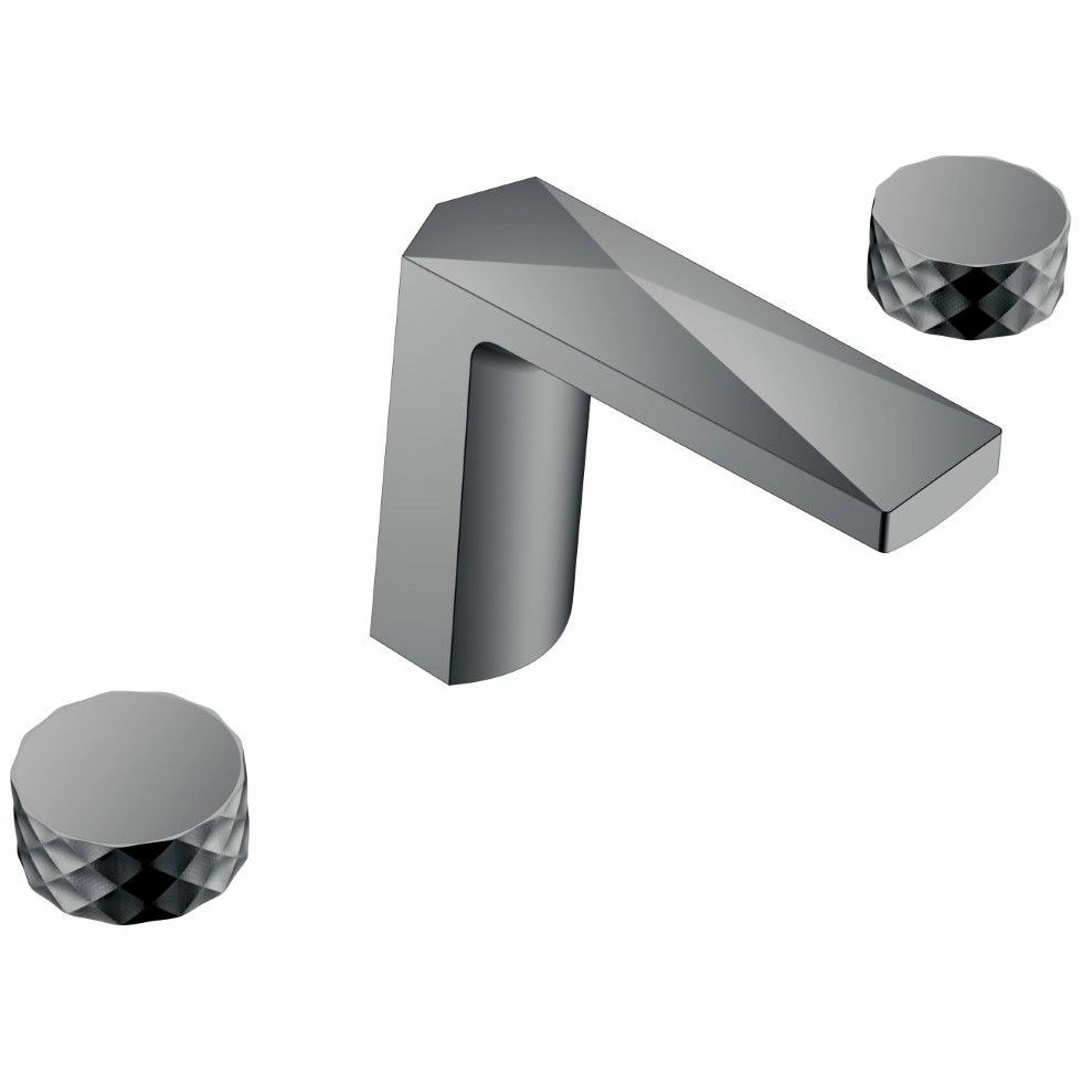 Смеситель врезной Boheme Venturo Diamond Shine Gun Metall, 150-SGM-DIAMOND