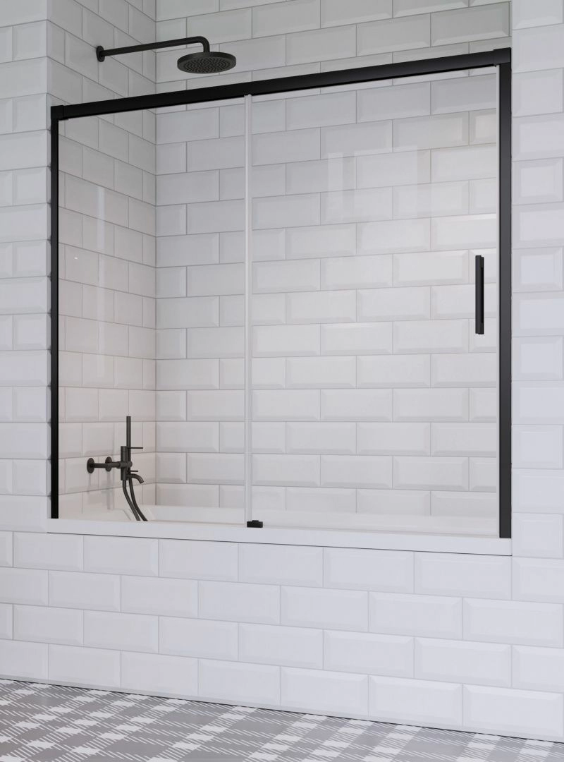 Шторка для ванны Radaway Idea Black PN DWJ