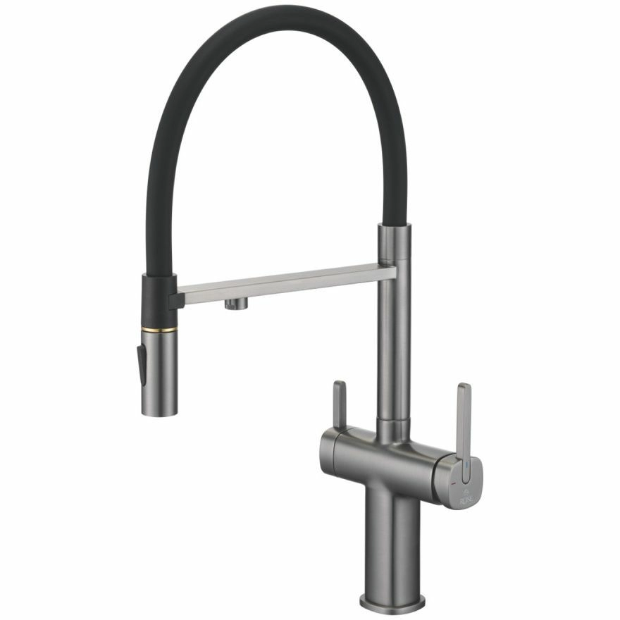 Смеситель для кухни с гибким изливом и магнитом под фильтр Rose, R358T