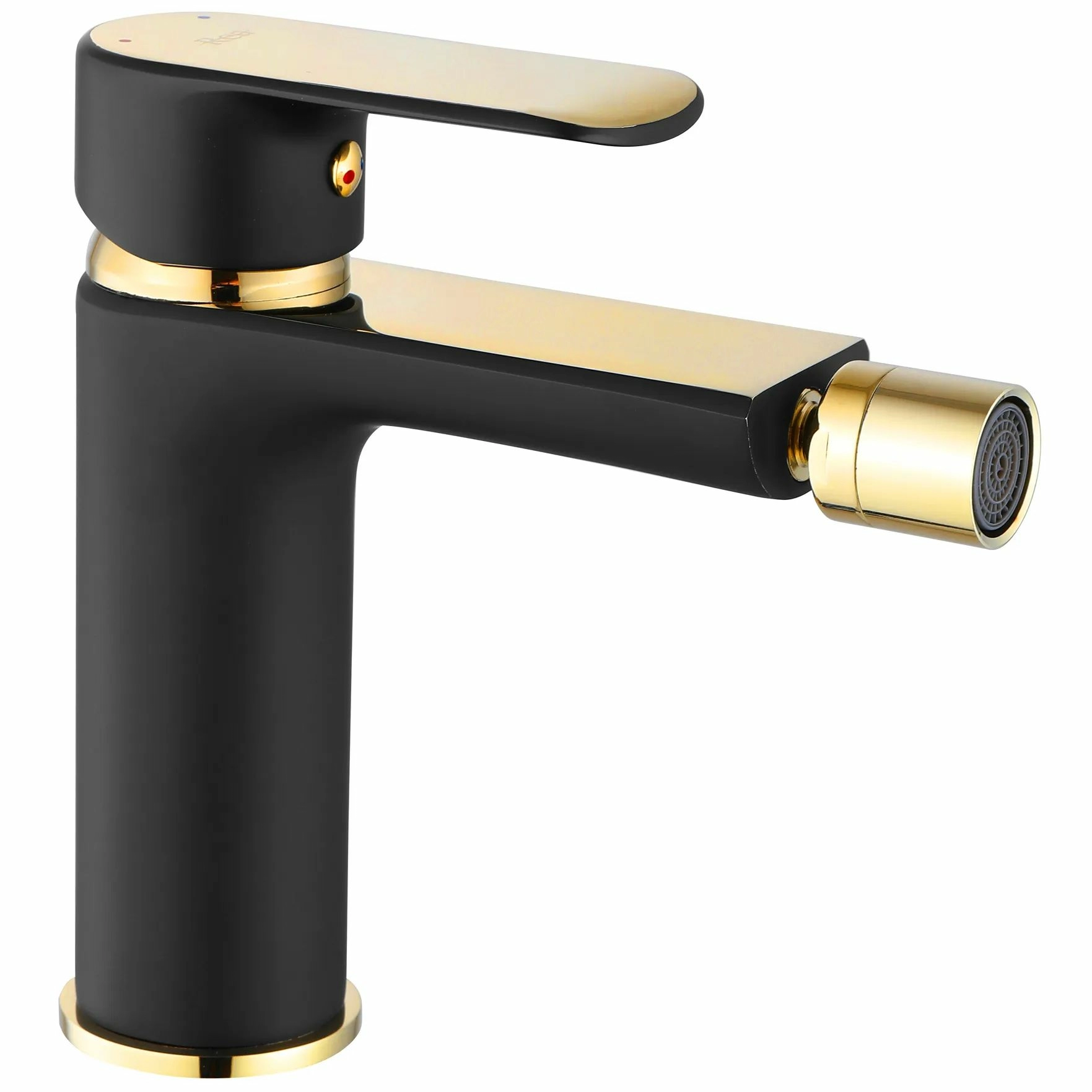 Смеситель для биде Rea Bloom Black/Gold, REA-B9935