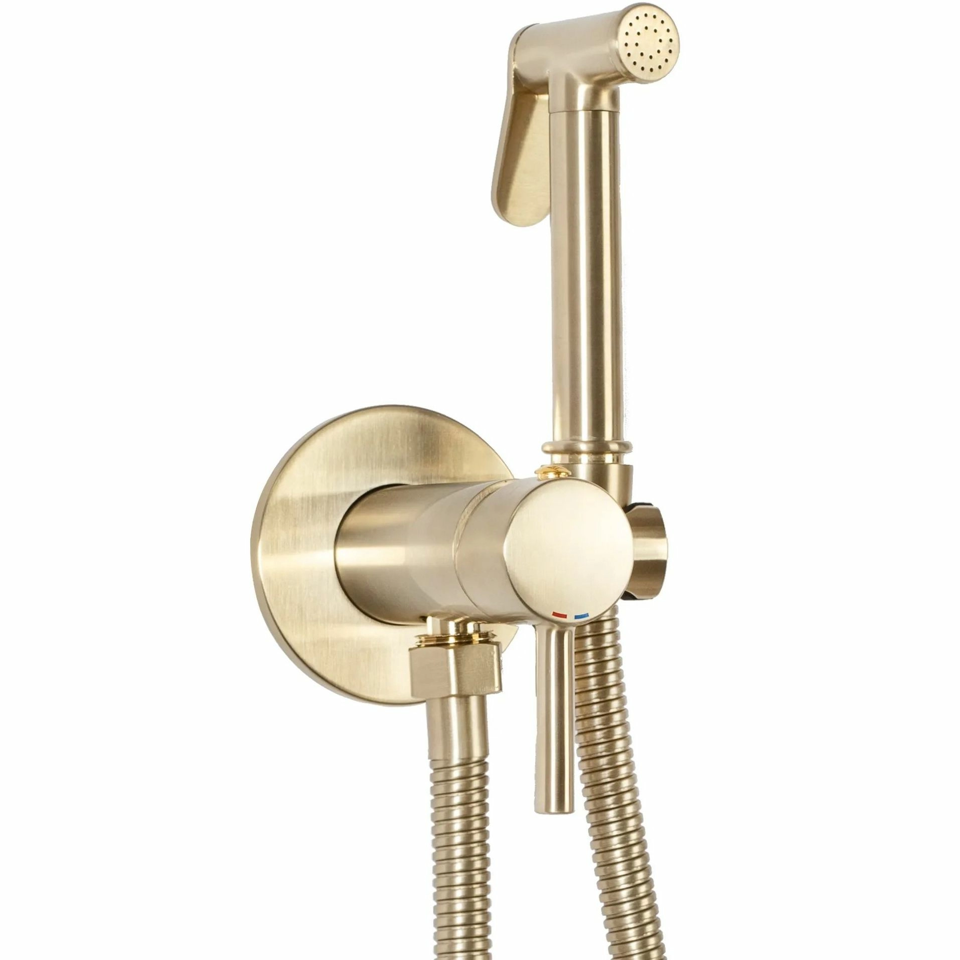 Смеситель для биде Rea Lungo Loop Matt Gold, REA-B6311
