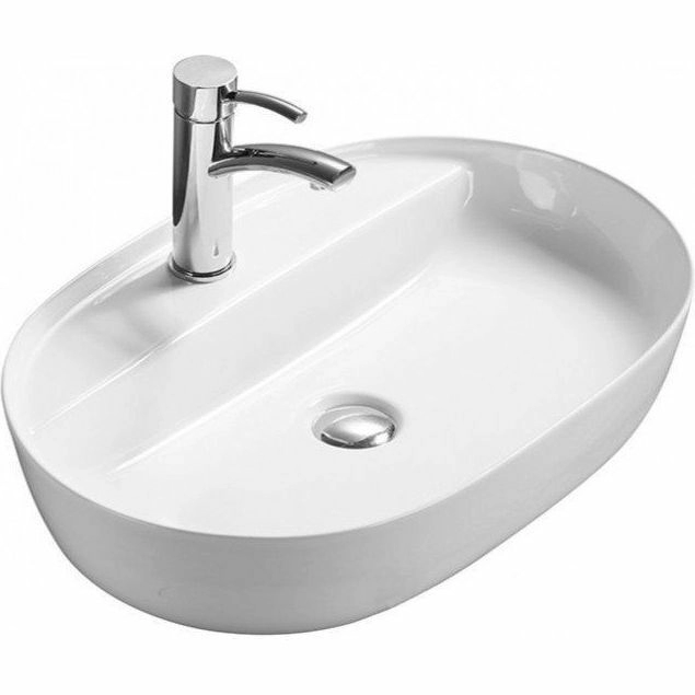 Раковина керамическая Santiline 60x38, SL-1082