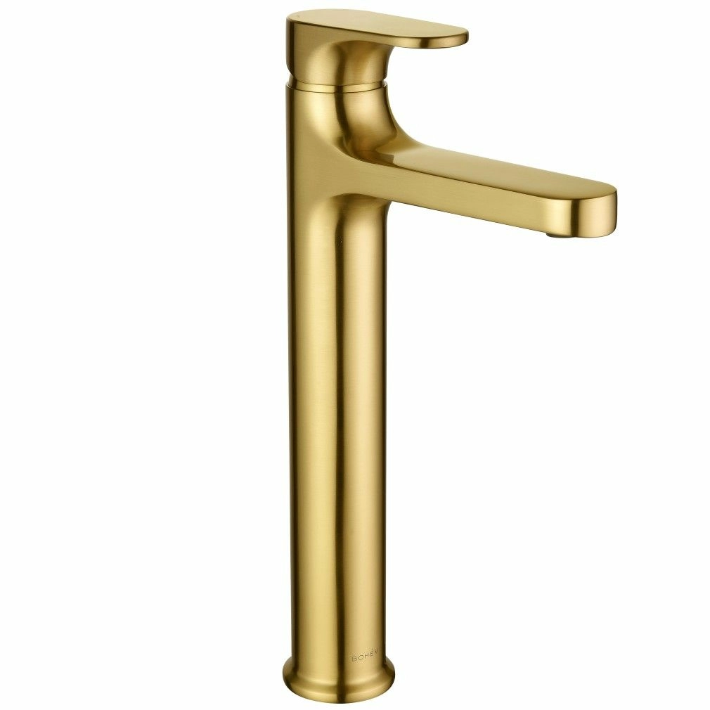 Смеситель для умывальника Boheme Spectre Matt Gold, 452-MG