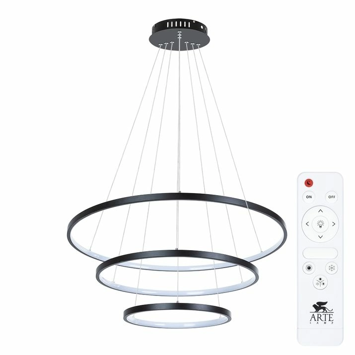 Подвесная люстра Arte Lamp Frodo, A2197SP-3BK