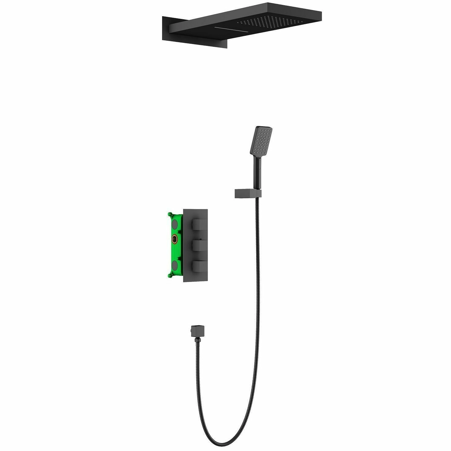 Душевая система Timo Petruma Black, SX-5039/03SM