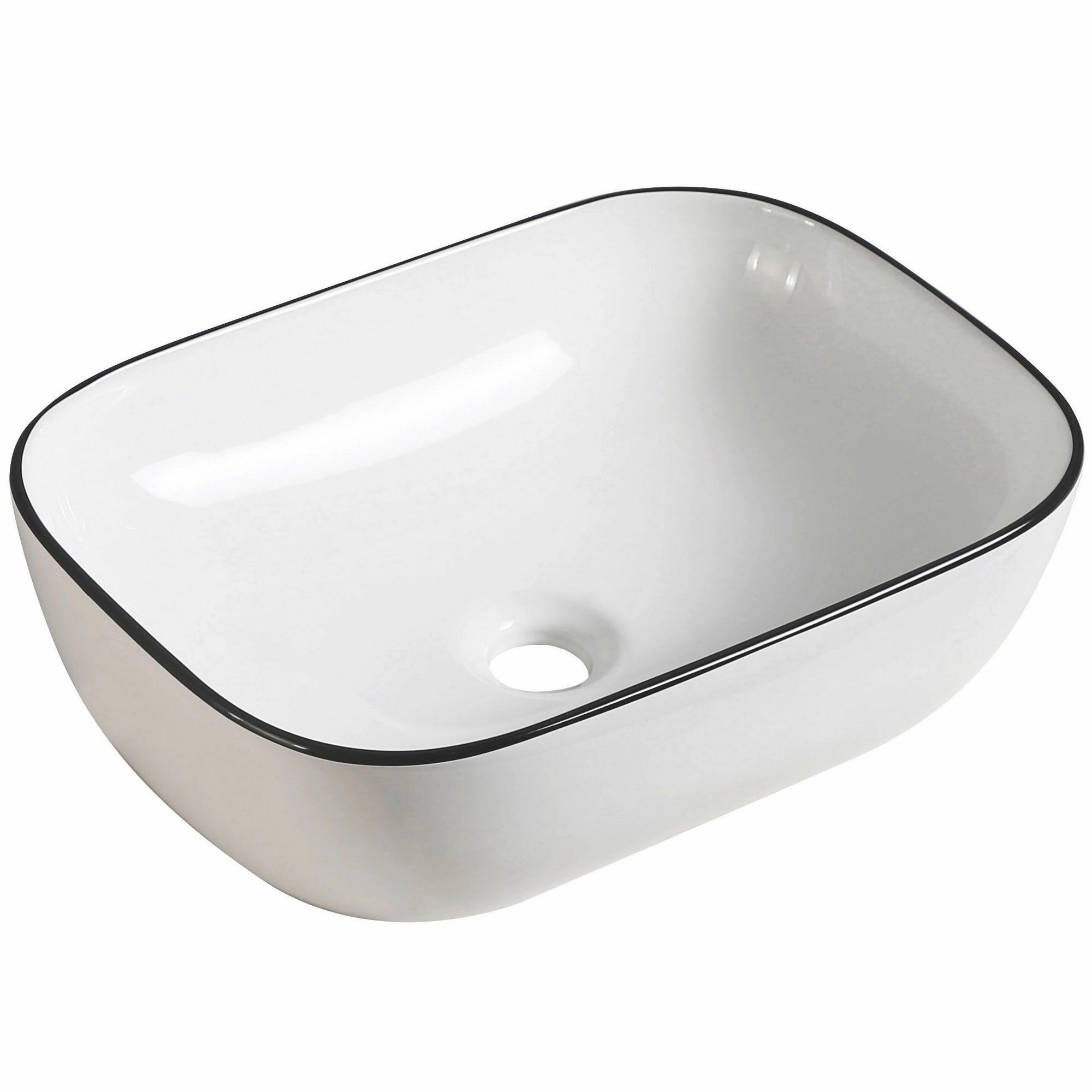 Умывальник накладной Roxen Conta 45x33, 570055-B