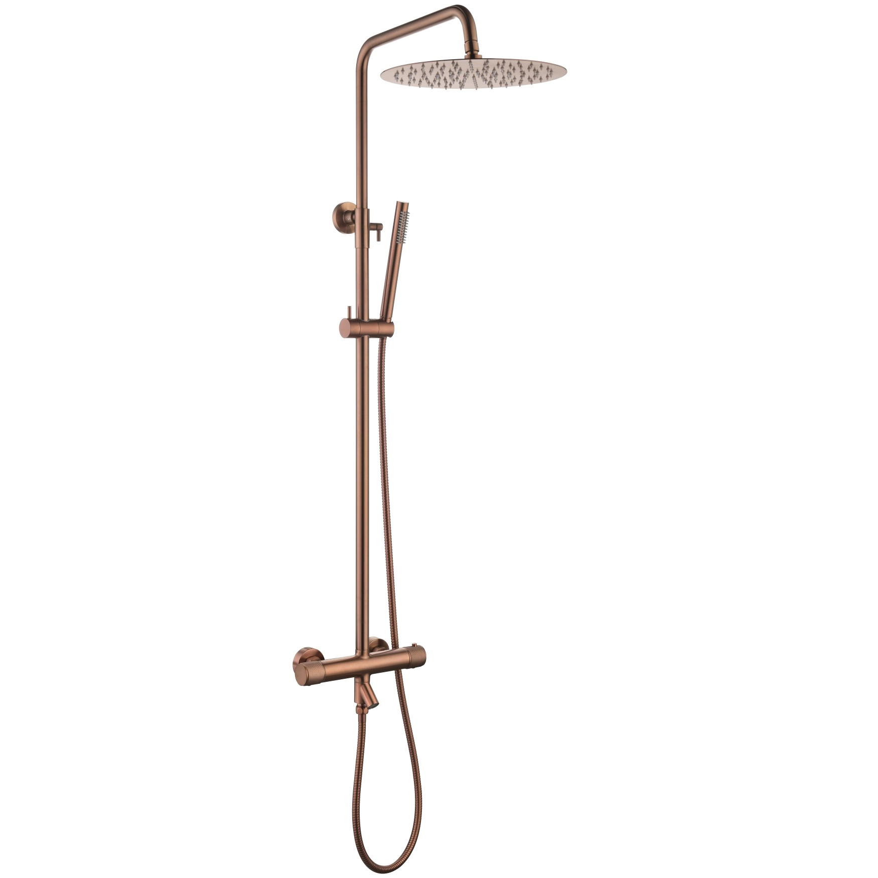 Стойка для душа Boheme Uno Copper Brushed, 468-T-CB