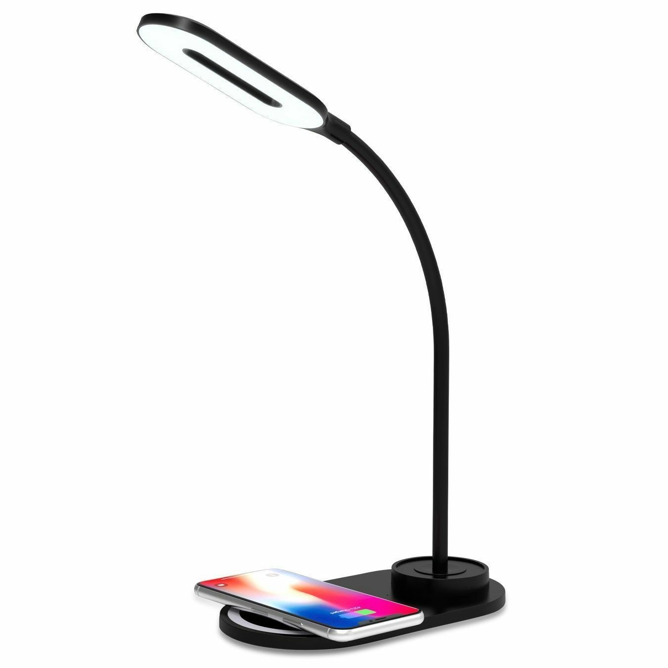 Светодиодная настольная лампа с беспроводной зарядкой Ambrella Desk, DE589